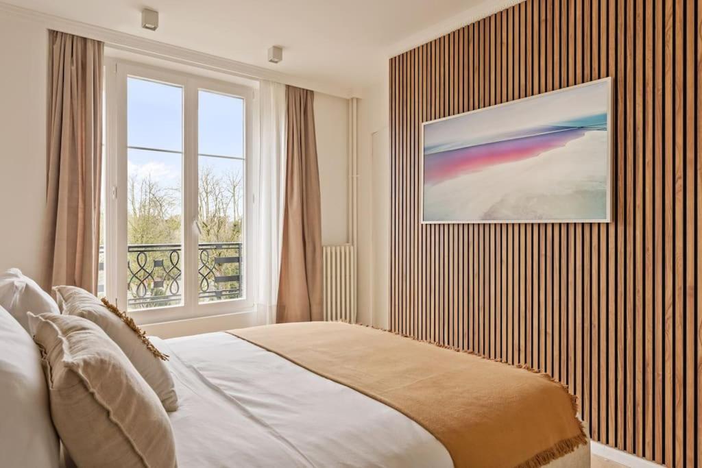 Porte Maillot One Bedroom Quiet & Bright Complete Neuilly-sur-Seine Exteriör bild